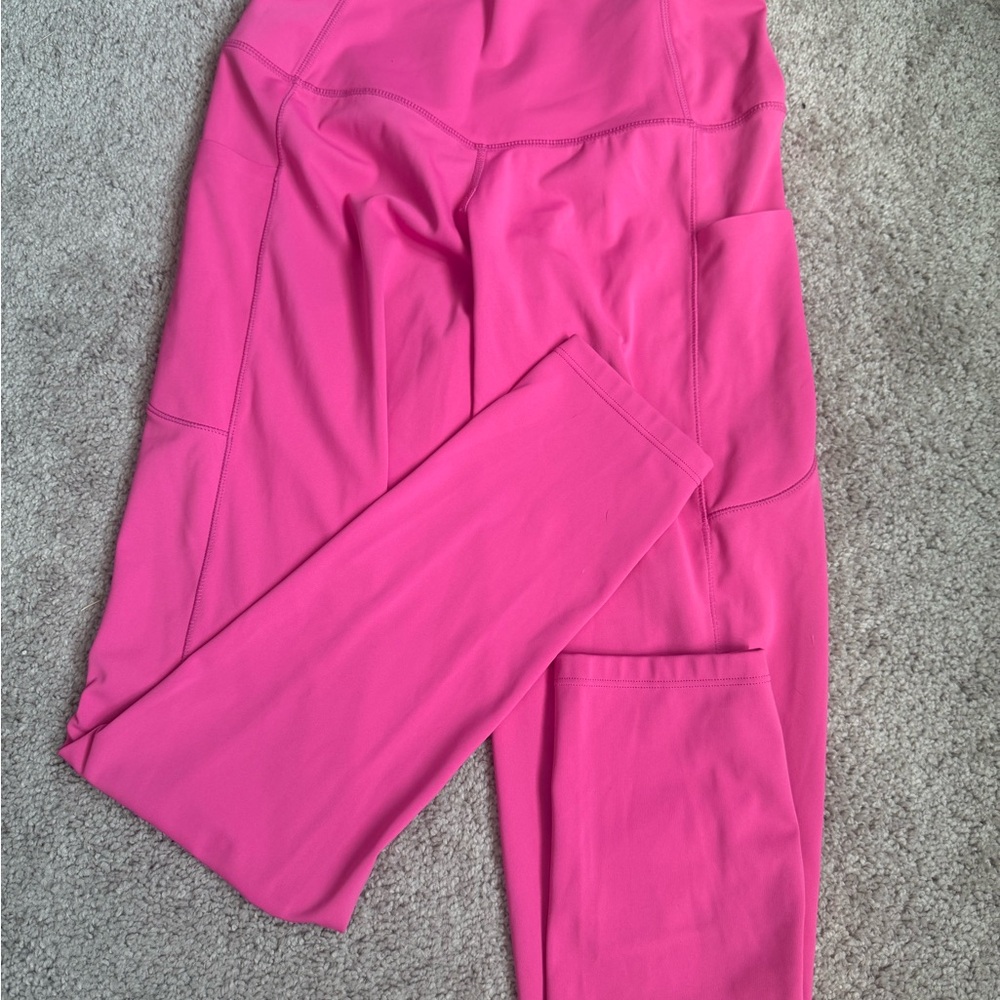 Women's Pink Activewear Leggings